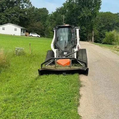 Roadside brush clearing