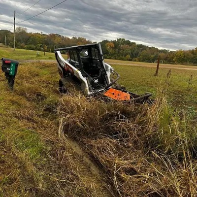 Ditch and right-of-way mowing